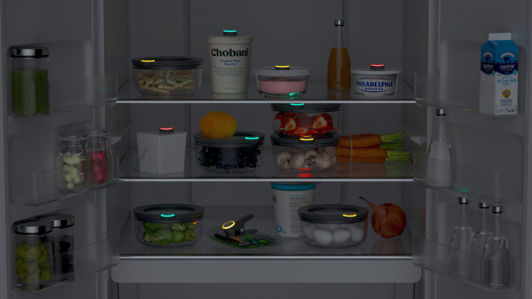 dark refrigerator