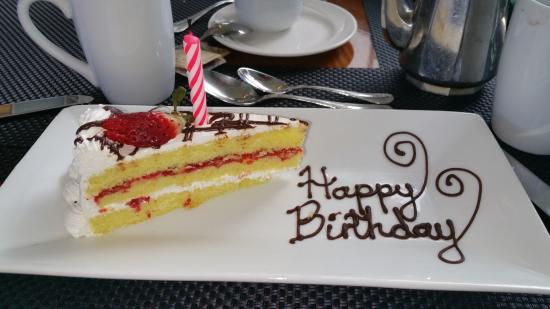 happy birthday cake restaurant