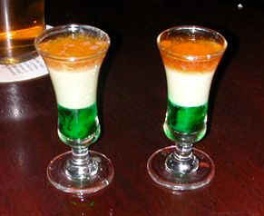 irish flag drink